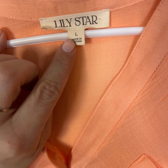 NWT Lily Star Large Sherbet Button Down Front Twist - Picture 3 of 8